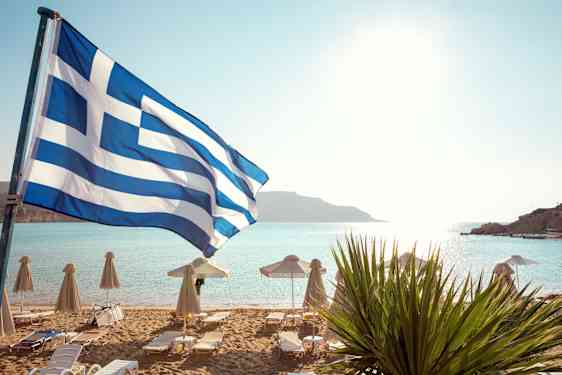 Grekisk flagga