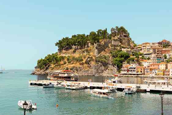 Strand på Parga