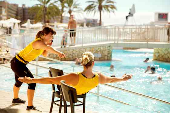 Aktiviteter vid poolen