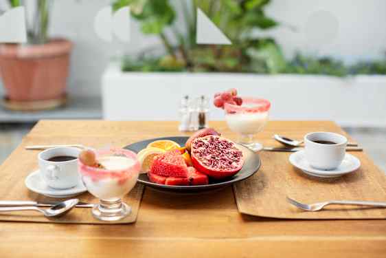 Härlig & nyttig frukostbuffé på Sunprime