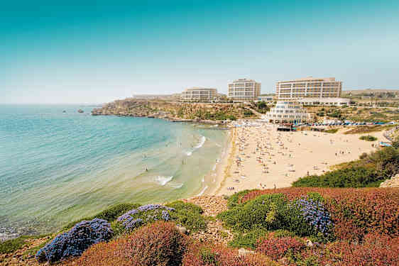 Strand på Malta