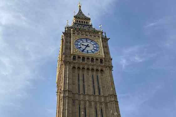 Ståtliga klocktornet Big Ben