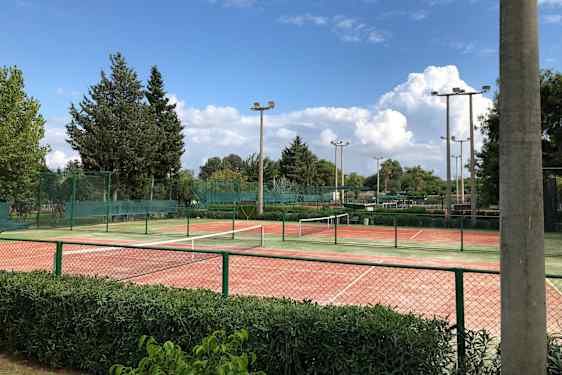 Tennisbanor på Paloma Resort