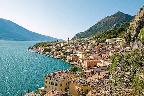 Gardasjön i Italien