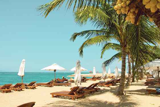 Strand på Bali