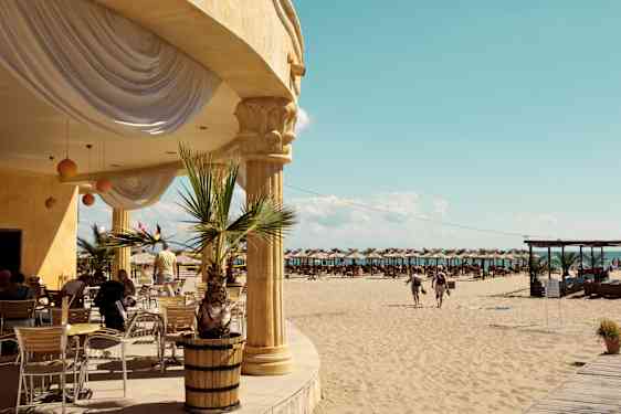 Restaurang i Golden Sands