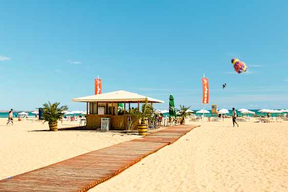 Restauarang vid havet Albena