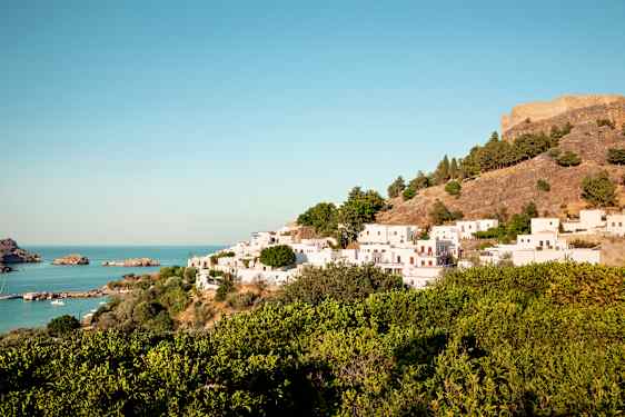 "Den vita staden" Lindos