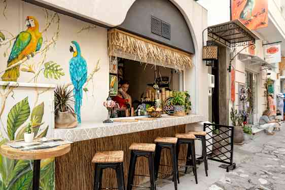 Restaurang på Skiathos