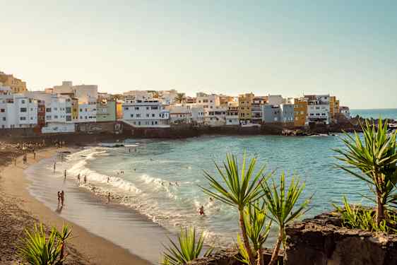 Strand på Teneriffa 