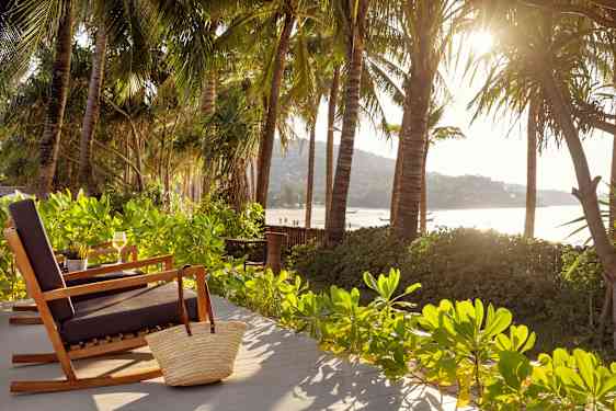 Solnedgång i Thailand