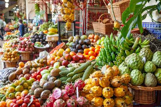 Frukt på farmers market