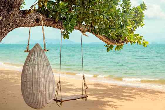 Strand i Thailand
