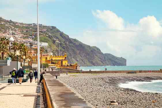 Strand på Madeira