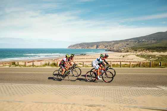 Cyklister i Lissabon