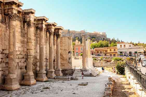 Gamla stan i Aten