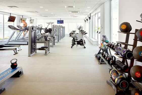 I gymmet kan du träna så mycket eller lite du själv vill