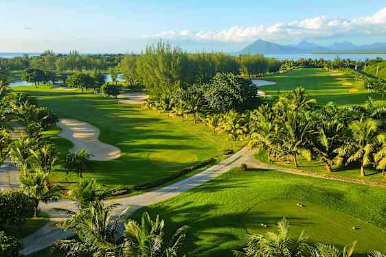Golfbanan vid Paradis Hotel
