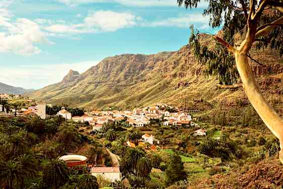Fataga-dalen på Gran Canaria