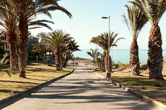 Promenadväg Gran Canaria Costa Meloneras