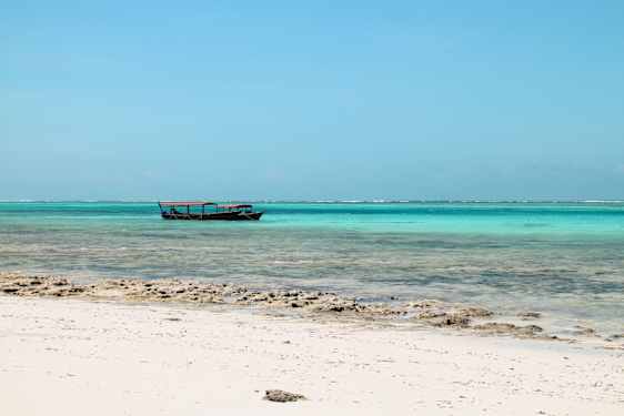 Strand på Zanzibar