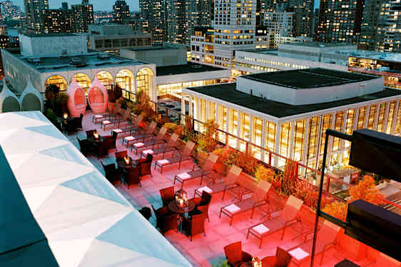 The Empire Rooftop Bar i New York City.