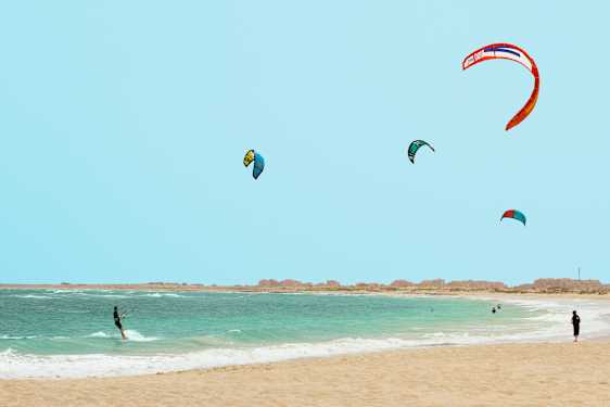 Kite surfing Kap Verde