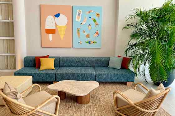 Soffa på Sunwing Sandy Bay