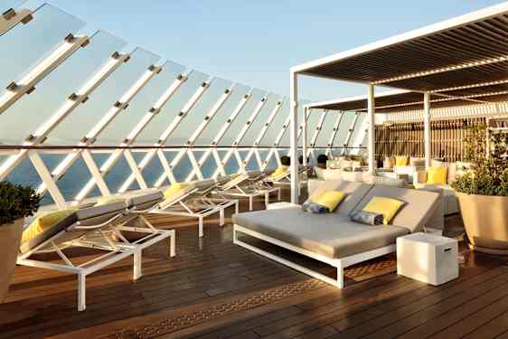 Utemiljö Celebrity Cruises