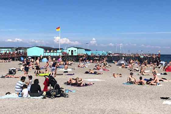 Badanläggningen Helgoland på Amager Strand
