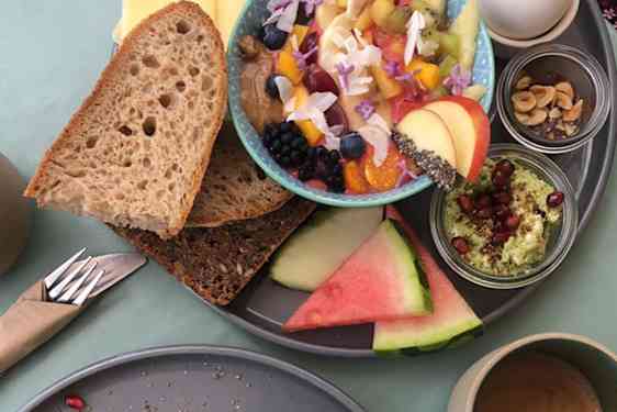 Frukost på Packhouse vid Christianshavn
