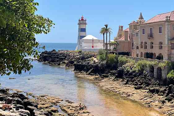 Strand i Lissabon