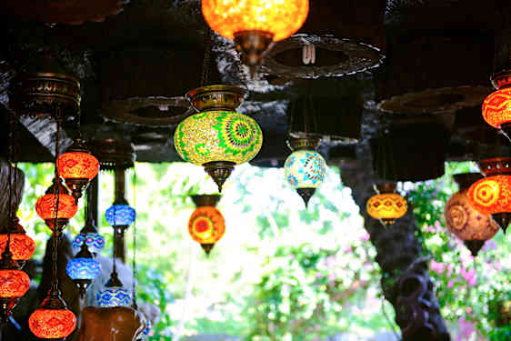 Strandrestaurang i Side