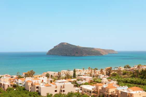 Platanias på Kreta