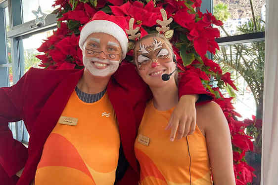 Jul på Ocen BEach Club Gran Canaria