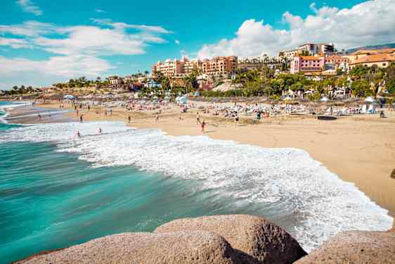 Strand på Teneriffa