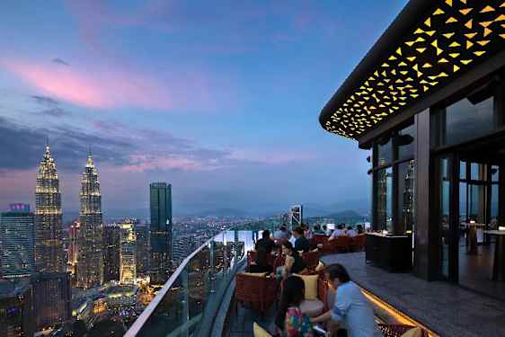 Vertigo på Banyan Tree Kuala Lumpur.