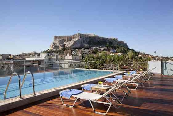 Electra Palace Hotel i Aten.