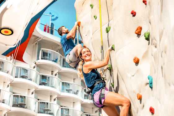 Royal Caribbean klättervägg