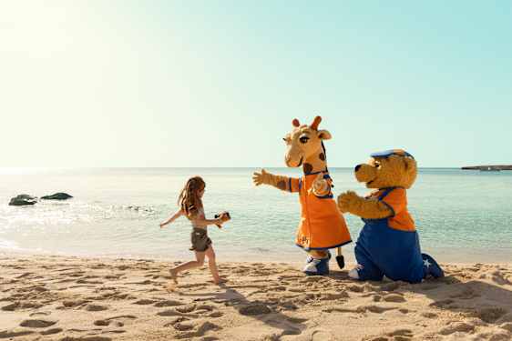 Lollo & Bernie på stranden