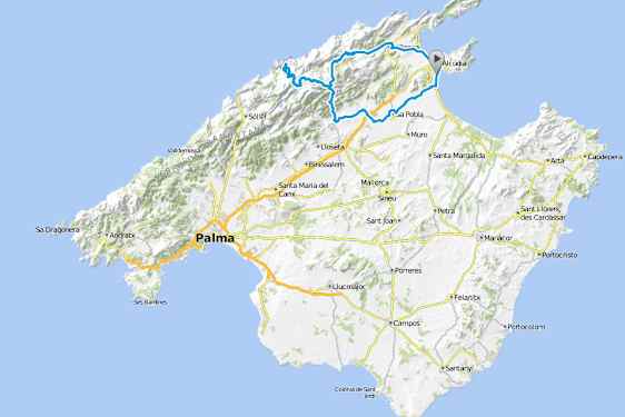 Alcudia - Sa Calobra (Lluch)