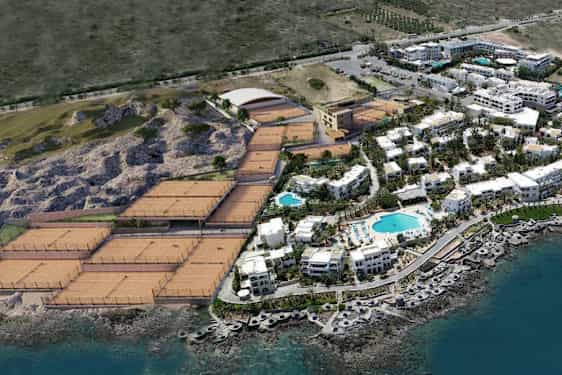 Tennisbanerne på Nana Golden Beach