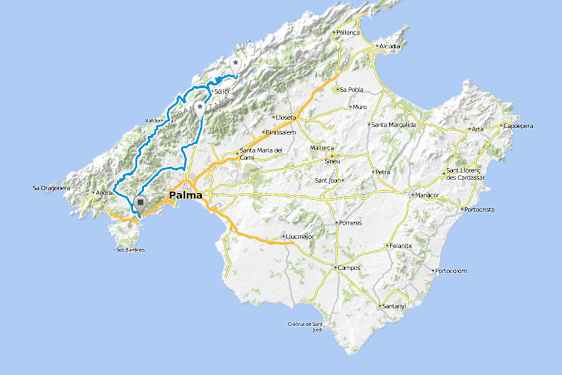 Den kungliga etappen till Puig Mayor