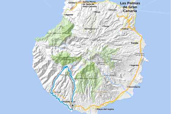 Puerto Rico - Arguineguin - Soira - Mogan