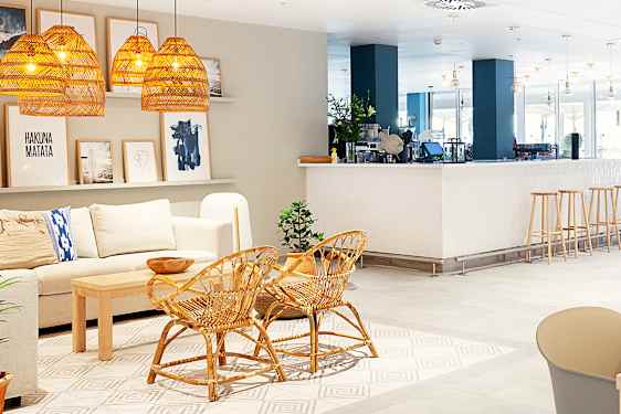 Lobbyn i Princesa byggnaden på Sunwing Alcudia