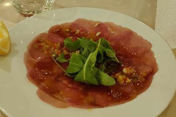 Mer fiskcarpaccio