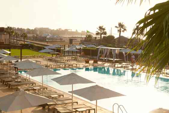 Oasis Salinas Sea ligger perfekt vid stranden i Santa Maria