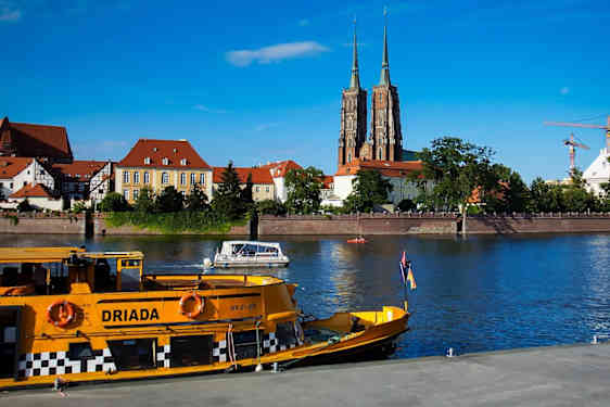 Se Wroclaw från vattnet med en flodkryssning på Oder. Foto: Pixabay