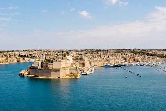 Valletta sett från havet