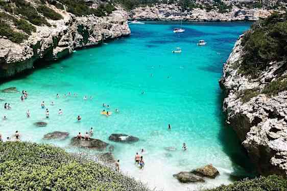 Strand på Mallorca